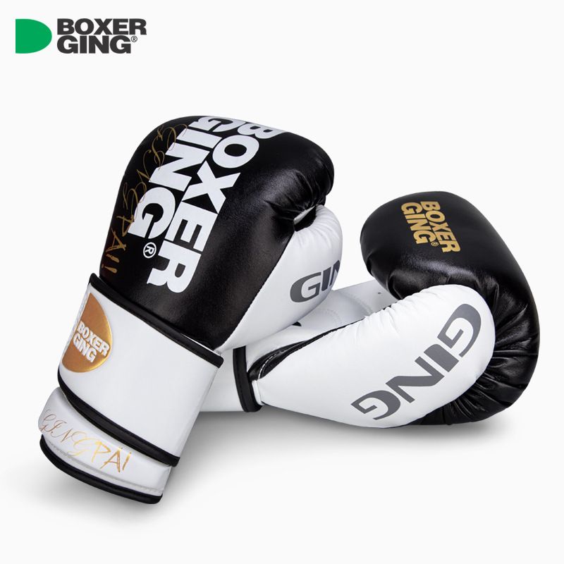 Guantes de boxeo profesionales para Muay Thai, Sanda Raining, resistentes al desgaste, para hombres y mujeres adultos, saco de arena_voghion.com