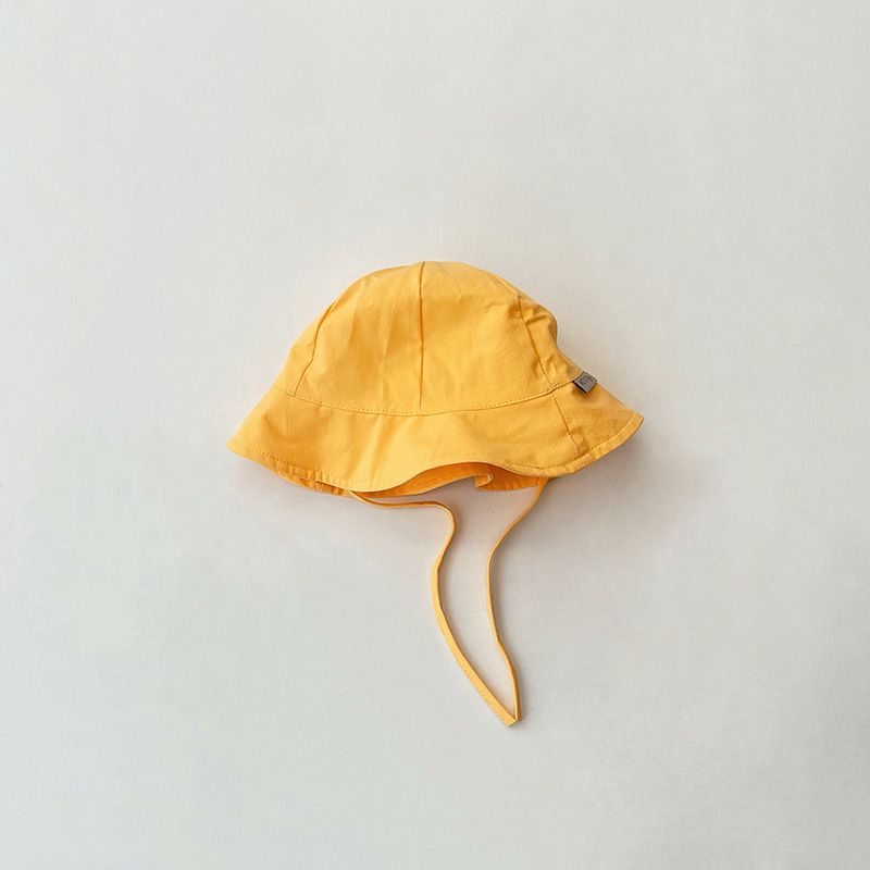 New Arrivals Newborn Cotton Solid Soft Spring Summer SunHat Children Bucket Wide Brim Infant Kids Fisherman Hat Beach Seaside Cap_voghion.com