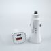 Car Chargers 38W Popular PD Car Charger PD20W+QC3.0 Car Charger Quadrangular A+C Dual Port Super Fast Charging Head_voghion.com