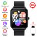 Smartwatch, Blood Oxygen And Blood Pressure Health Monitoring, Multi-functional Waterproof Step-counting Alarm Watch_voghion.com