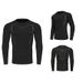 Men's Long Sleeved Sportswear Stretch Basketball Training Running Yoga Fitness Tight Long Sleeved T Shirt_voghion.com