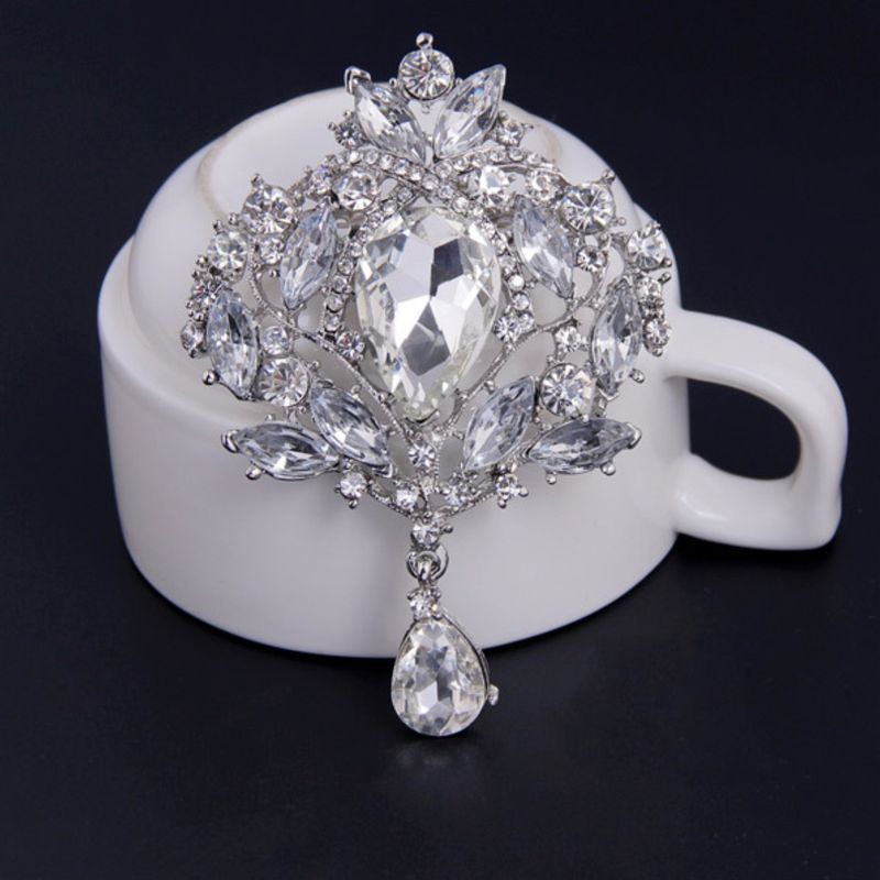 Pendente esagerato a forma di goccia d'acqua, spilla da colletto, spilla, accessori per abbigliamento e accessori per donna_voghion.com
