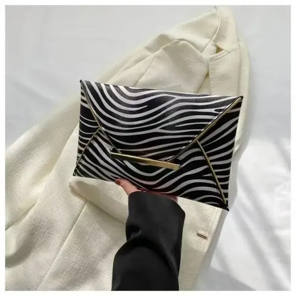 Borse a tracolla da donna alla moda, con stampa leopardata, zebra e mucca, in morbida pelle PU, di grande capacità, da sera._voghion.com