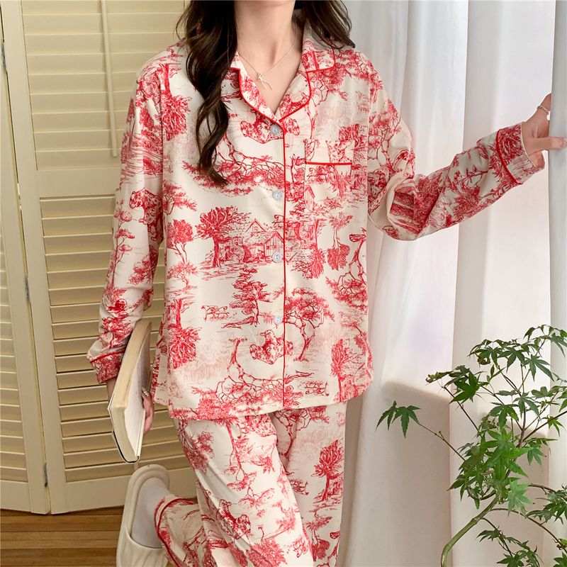 Women's Sleepwears New Style Multiple Options Two Piece Ins Style Fairy Sweet Pajamas Home Clothes_voghion.com