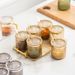 5-In-1 Spice Organizer Set - Stackable Kitchen Condiment Containers With Spoon (Airtight Lids Transparent Design Space-Saving)_voghion.com
