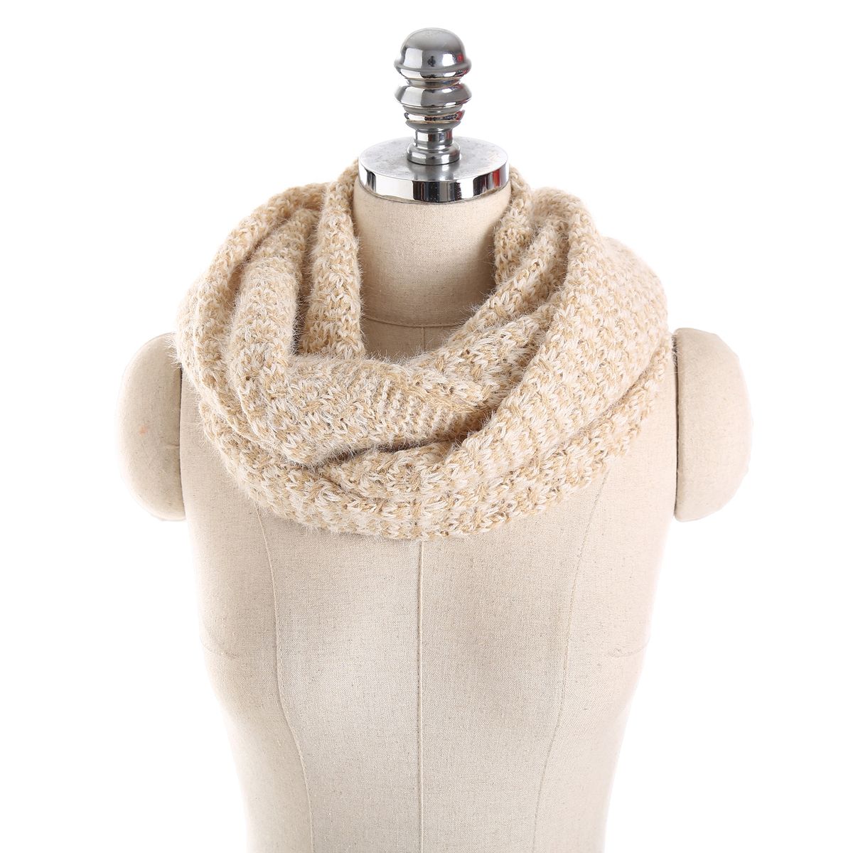 Autumn And Winter New Fashion Scarf Women's Two-color Interwoven Mohair Soft Thickened Warm Fashion Scarf_voghion.com