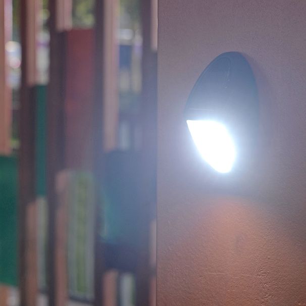 10LED Solar Wall Light, Waterproof Outdoor Lighting With Adjustable Warm/White Light, Ideal For Garden, Patio, And Pathway Illumination"_voghion.com