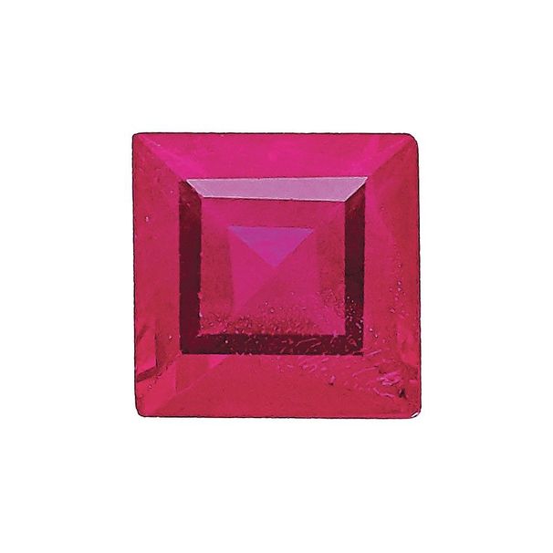 Ruby A Quality 3mm Square Step-Cut_voghion.com