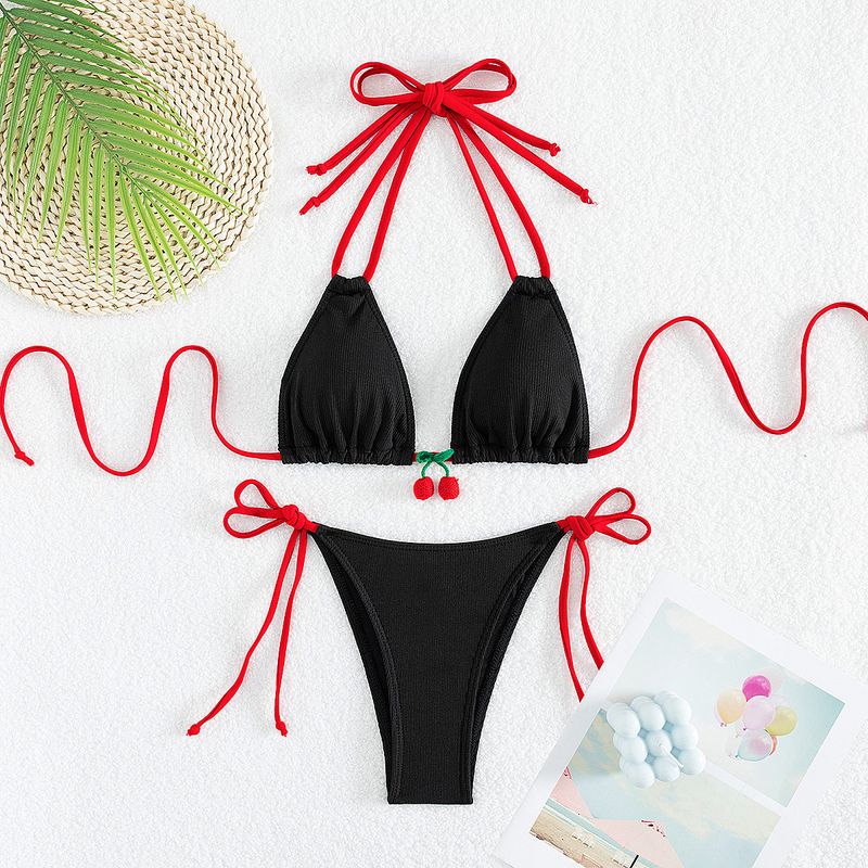Kadın Giyim Seksi Plaj Bikinisi Kaplıca Mayosu_voghion.com