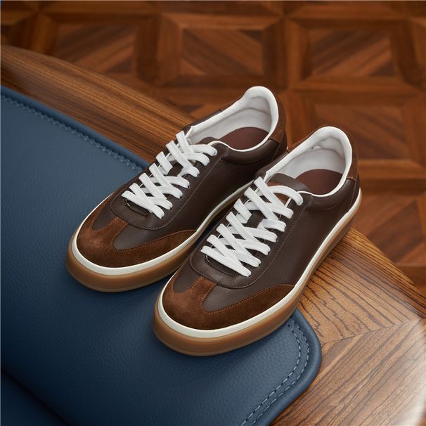 LP Erkekler İçin Almanca Eğitimi: Moda, Hafif, Rahat Tasarım, Tahta Ayakkabılar, İş Gündelik, İnek Derisi, Yumuşak_voghion.com