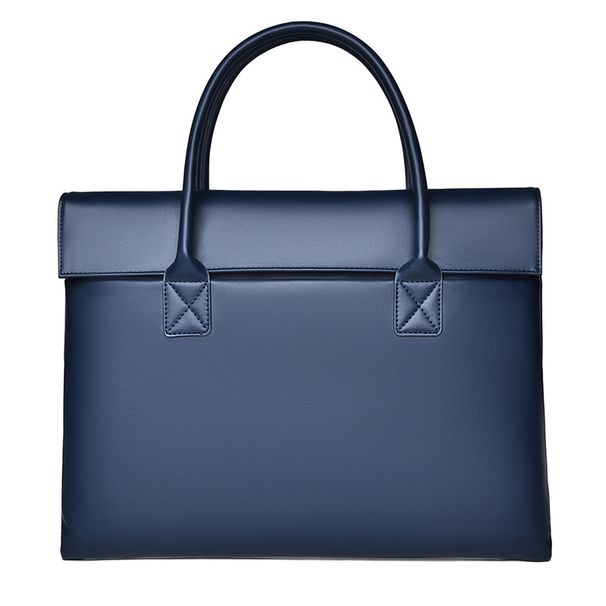 The New Laptop Bag 14 Inches PU Fabric Commuter Versatile Briefcase Men And Women General Models_voghion.com