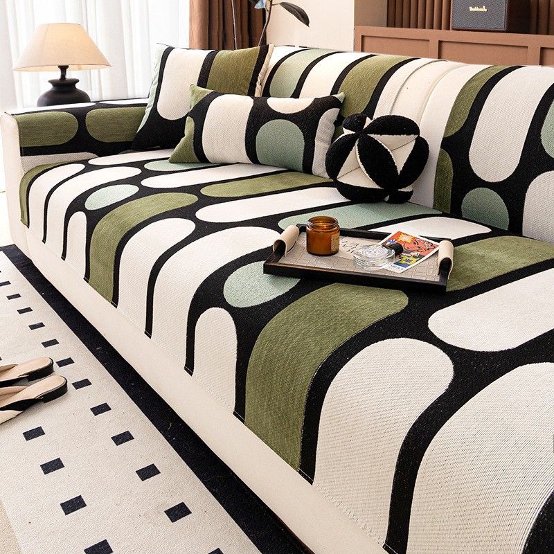 Poduszka na sofę z polaru pluszowego - gruba i antypoślizgowa (nowoczesny minimalistyczny design, do użytku przez cały rok, luksusowy pokrowiec inspirowany dopaminą)_voghion.com