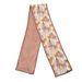 2024 Spring/Summer New Mulberry Printed Flower Layer Double sided Silk Small Strip Scarf Ribbon_voghion.com