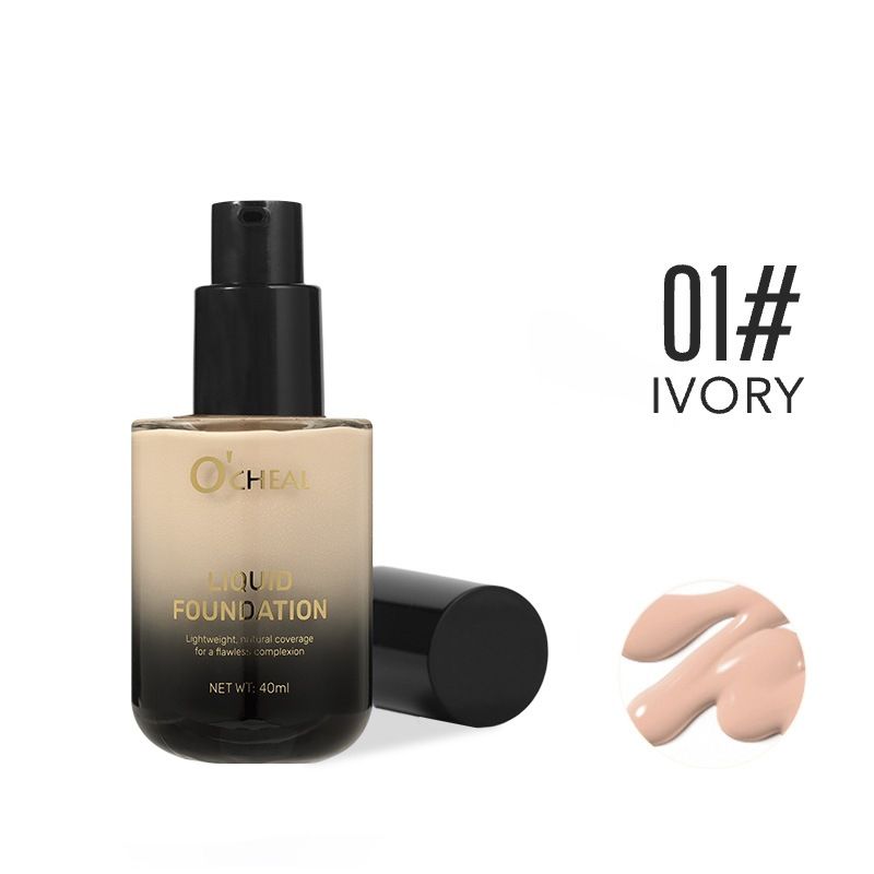 OCHEAL Concealer Temperature Change Foundation 40ml No Makeup Removal Concealer Moisturizing Clear Milk Pre-Makeup Isolator_voghion.com