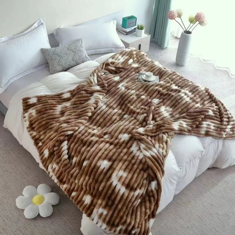 Starlight Thin Blanket Four Seasons Nap Blanket Flannel Single Double Blanket Sofa Blanket Office Air Conditioning Blanket_voghion.com