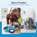 New Product Puzzle Pet Multi-layer Rotating Turntable Slow Food Plate Training Dog Foraging Toy_voghion.com
