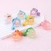 Luminous 3D Cartoon Eggshell Baby Car Cute Backpack Small Pendant Exquisite Female Couple Keychain_voghion.com