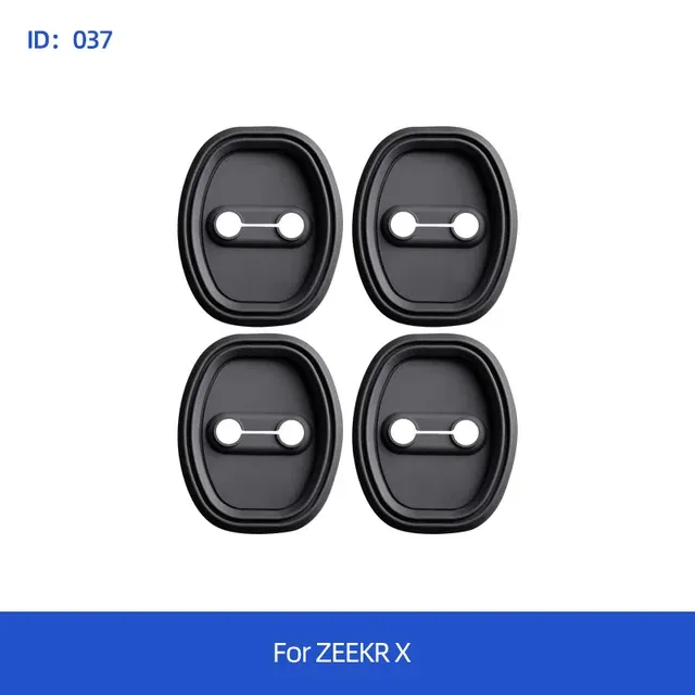 4 teile/satz Fall Schutz für ZEEKR Silikon Auto Türschloss Schutzhülle Fit 001 009 X_voghion.com
