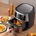 2400W 5L Air Fryer Digital Synlig Ovn Oliefri Fedtfattig Sund Friture Komfur_voghion.com