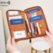 Premium RFID-Blocking Passport Holder - Large Capacity Travel Wallet With Multi-Function Pockets For Secure Document Storage 8 Elegant Colors_voghion.com
