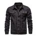 Shirt Jacket Youth Trendy Workwear Denim Coat New Spring Autumn Winter Casual Men's Clothing_voghion.com