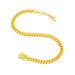 Store Same Style Color Cuban Bracelet For Women, Small And Simple Design, Versatile Jewelry, Brass Plated Gold Jewelry_voghion.com
