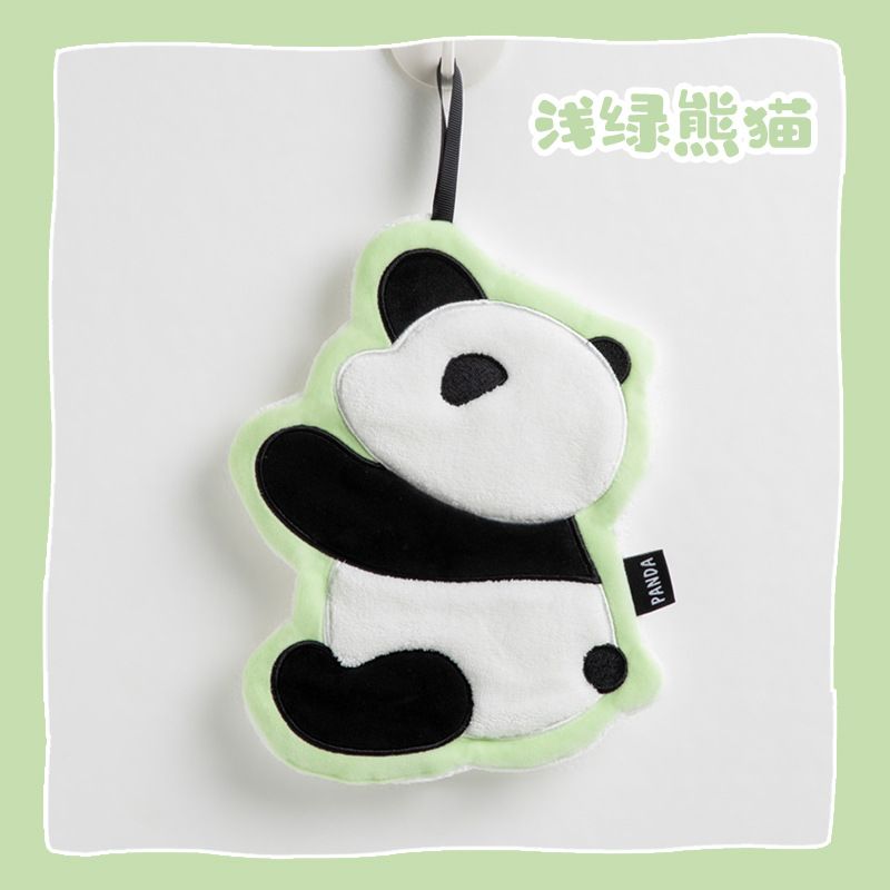 Asciugamano Panda Asciugamano in pile spesso e assorbente_voghion.com