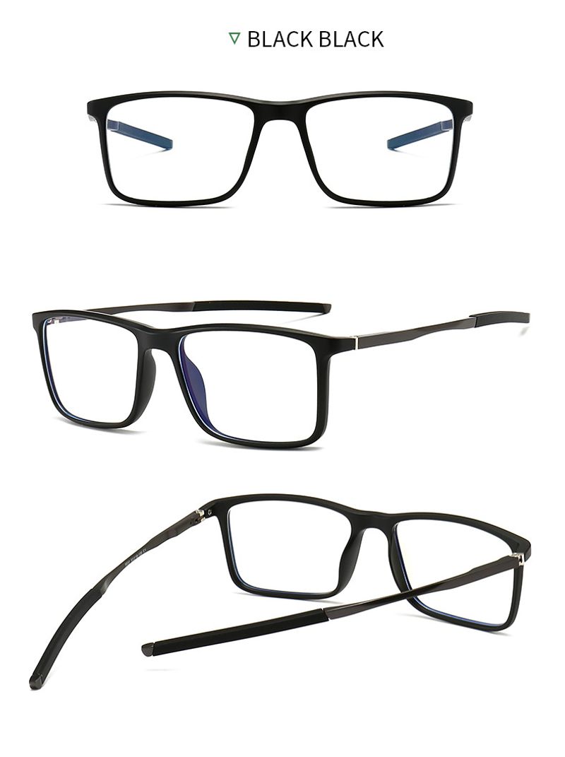 Gafas de miopía con filtro de luz azul para hombres, gafas graduadas para ordenador, gafas para miopía, visión mejorada para dormir, menos 1_voghion.com