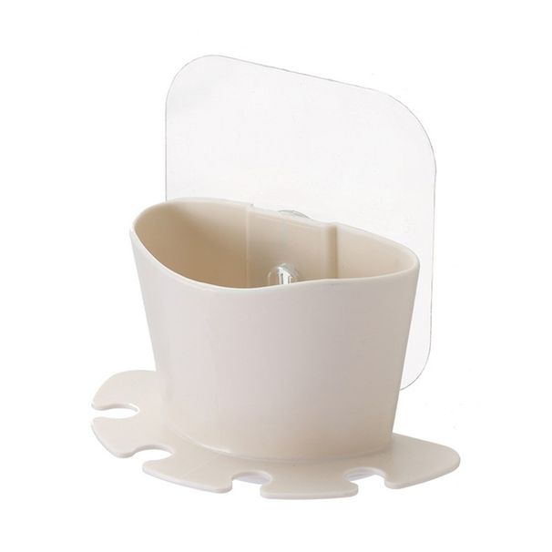 3 stuks multifunctionele wandgemonteerde tandenborstelhouder, tandpasta-opbergrek, zelf-scheerapparaat, tandenborsteldispenser, badkamerorganizer_voghion.com