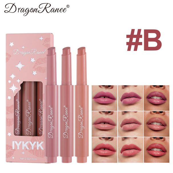 3-teiliges Jelly Lip Push-Up Lippenstift-Set – Spiegelglänzender Lipgloss mit feuchtigkeitsspendender Formel, sexy Lippenfarben_voghion.com
