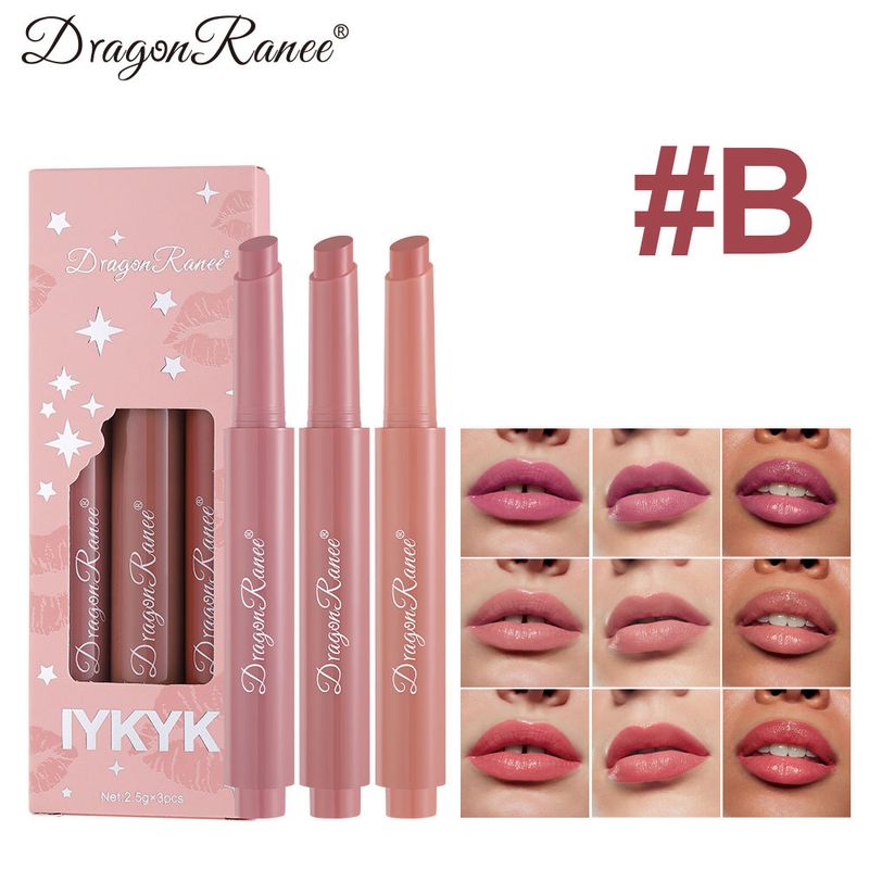 Set di 3 rossetti Jelly Lip Push-Up - Lucidalabbra effetto specchio con formula idratante, colori labbra sexy_voghion.com