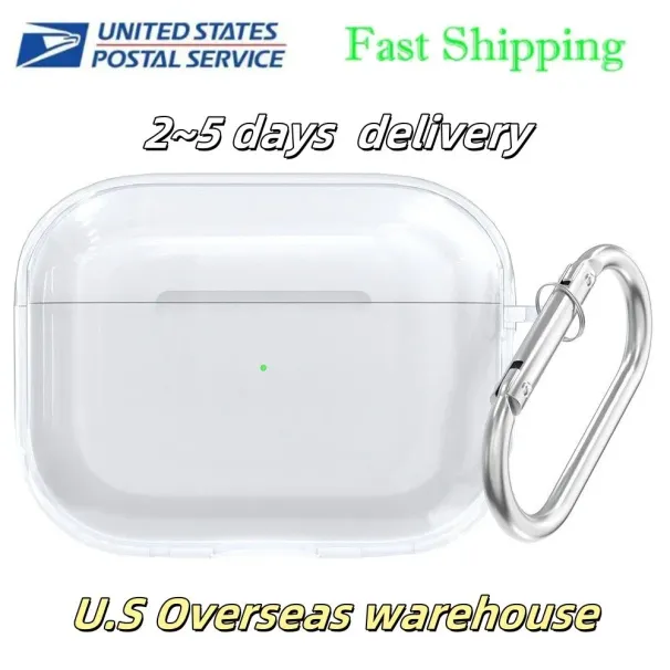 KASY USA - Capa protetora de silicone à prova de choque para fones de ouvido Apple Pods Pro 2 e 3._voghion.com