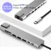 HUB USB C 4/5/6/8 en 1 Type C vers adaptateur USB 3.0 compatible HDMI Type C HUB Dock pour MacBook Pro Air IPad Pro séparateur USB C_voghion.com