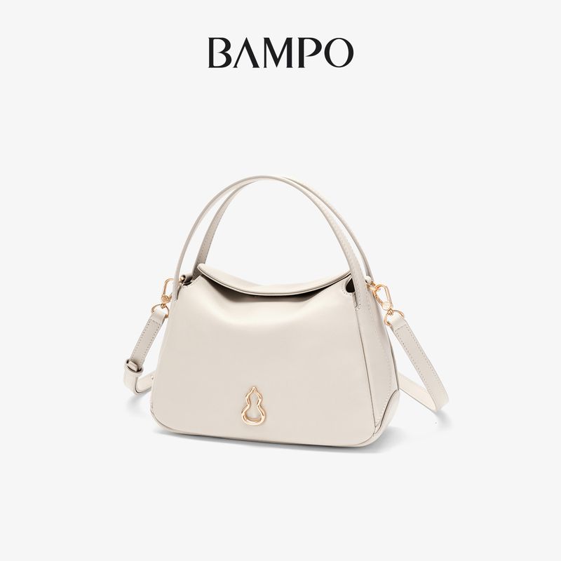 Banzhuo New Niche Design Perfect Round Head Layer Cowhide Basket Light Luxury Commuter Handheld Shoulder Crossbody Bag_voghion.com