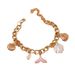 Meerjungfrauenschwanz-Set, Strandmuschel, Perlenschmuck, Armband_voghion.com