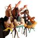 Miu Series Plush Bear Pendant Cartoon Doll Bag Charm Car Keychain High-End Coffee Color Backpack Decoration_voghion.com
