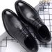 2025 Summer New Spring And Autumn British Style Business Formal Leather For Men With Hidden Wedge, Casual Versatile_voghion.com
