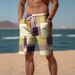 Unbeatable Quality Unbeatable Quality 2024 New Summer Breathable Hawaiian Beach Pants 3D Printed Checkered Pattern Men's Shorts None_voghion.com