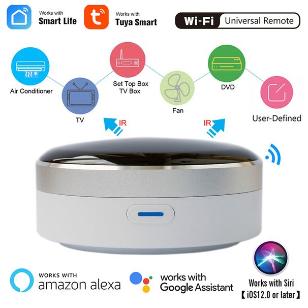 Tuya nutika juhtimise automatiseerimine intelligentne ruumi WiFi universaalne IR-kaugjuhtimispult toetab Siri, Alexat ja Google Home'i_voghion.com