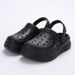 Unisex Shoes Thick Soled Hole Shoes Comfortable Wear Closed Toe Drag Heel Sandals With Shit Like Feel_voghion.com