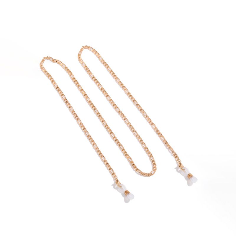 New Necklace Mask Niche High-end Sunglasses Anti-lost Chain Mirror Glasses Hanging Rope_voghion.com