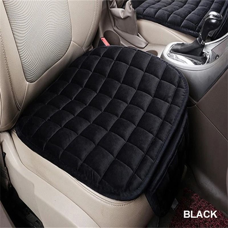 Plush Front Rear Seat Cushions Are Soft, Anti-slip And Durable, Providing Comfort Protection For Car Seats_voghion.com