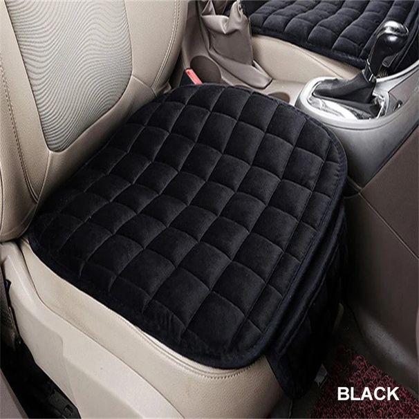 Plush Front Rear Seat Cushions Are Soft, Anti-slip And Durable, Providing Comfort Protection For Car Seats_voghion.com
