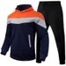 For Autumn And Winter Men's Sweater Suit Men's Casual Hoodie Multi-Color Coat Two-Piece Set_voghion.com