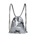 Bow Capacity Large Nylon Lightweight Casual Bag Women's Drawstring Backpack 2025 Fall/Winter New_voghion.com
