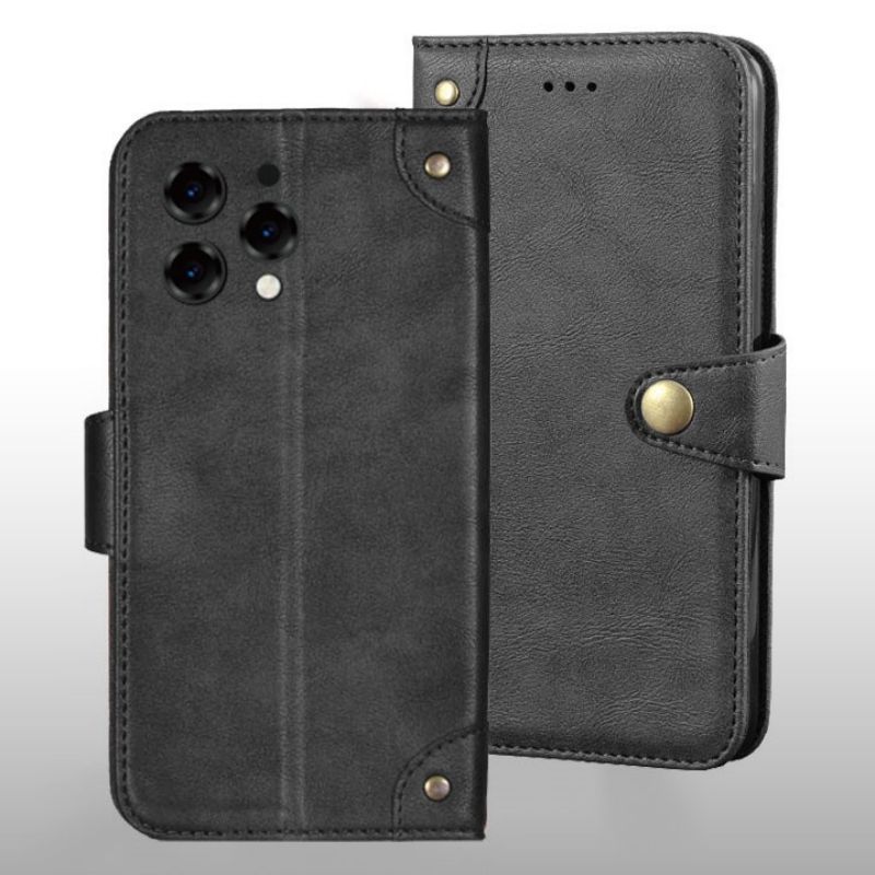 Passend für Doogee N55 Business Ledertasche Kartenhalter Handytasche_voghion.com