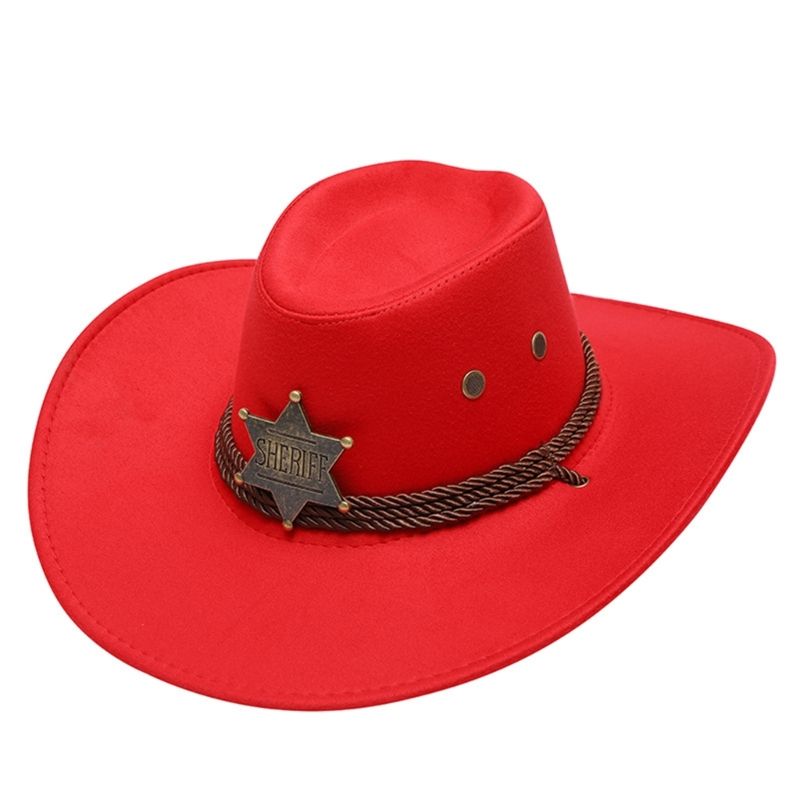 Chapeau de cowboy tendance pour femme, accessoire de voyage, chapeau de bachelorette, disco, habillage, Fedora, cowgirl, pour fête de mariage, livraison directe_voghion.com