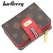 Portafoglio Baellerry da donna corto modello coreano portamonete multifunzione con fessura multi-carta e cerniera porta carte con fibbia_voghion.com