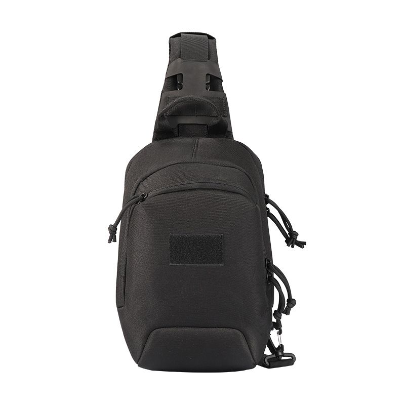 Bolsa de peito tática multifuncional para áreas externas, bolsa de peito com pistola oculta, bolsa transversal de ombro único_voghion.com
