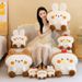 Cartoon Bear Biscuit Cute Plush Toy Cushion Pillow For Kids Fun And Fluffy Birthdays Gift For_voghion.com